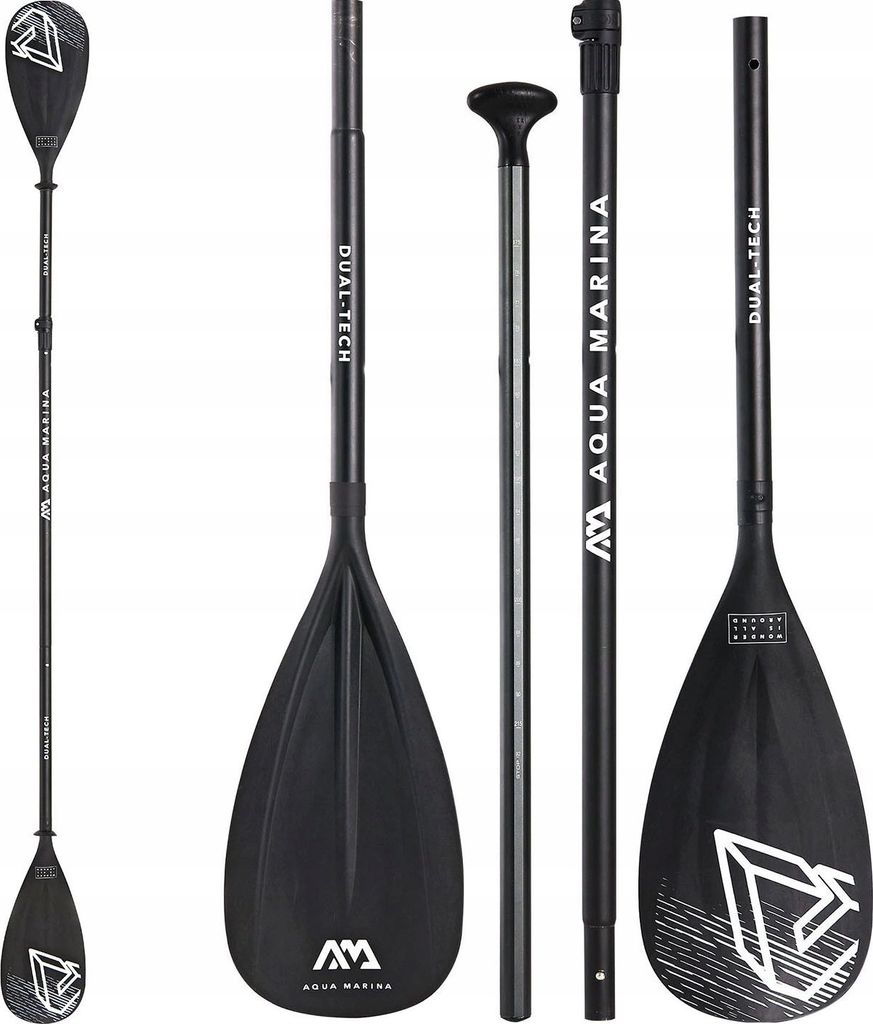 Faltpaddel 4-Teilig Verstellbar Sup Und Kajak Aqua Marina Combo 2In1