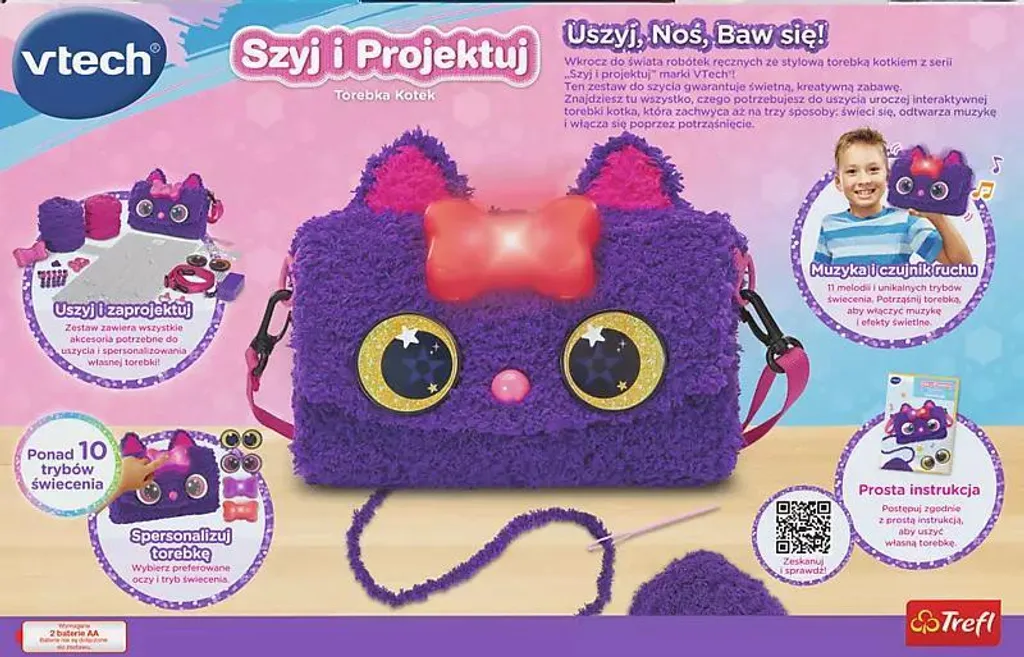 Sac à main Kitten VTECH interactif - Mon petit chaton à emporter partout - 3
