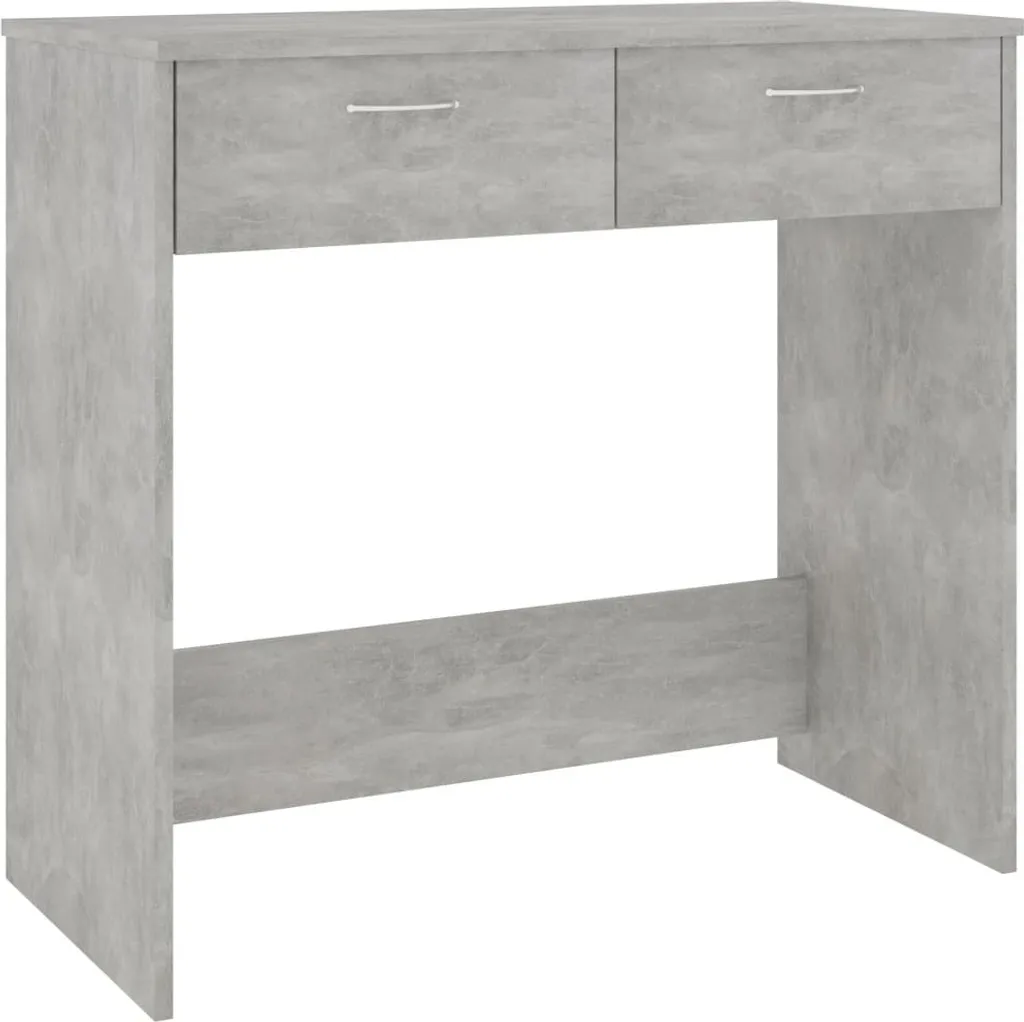 Scrivania Piccola SYFAX™ Grigio Cemento 80cm - Studio e Laptop