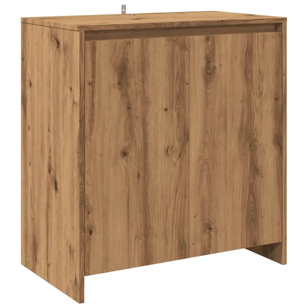 Credenza Piccola in Rovere Artisan - Calore e Ordine 70x41x75 cm