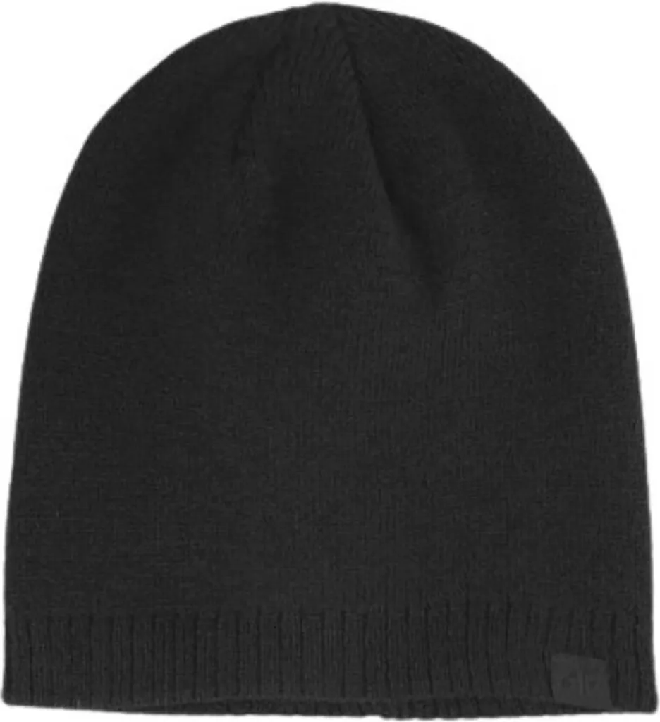 Bonnet 4F 4FAW23ACAPM30 - Bonnet de Sport d'Hiver Noir pour Homme
