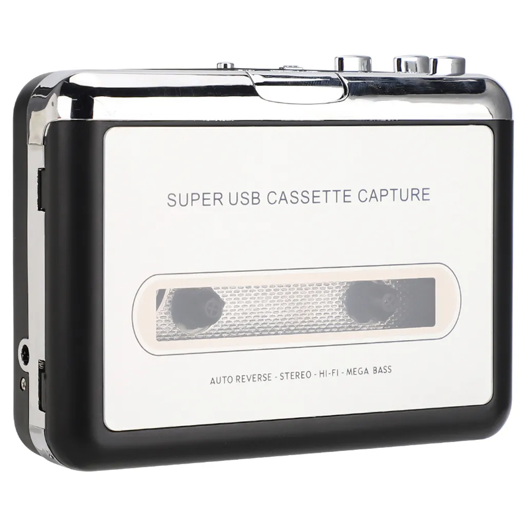 Lecteur Cassette USB avec Conversion MP3 Automatique et Son Stéréo HD