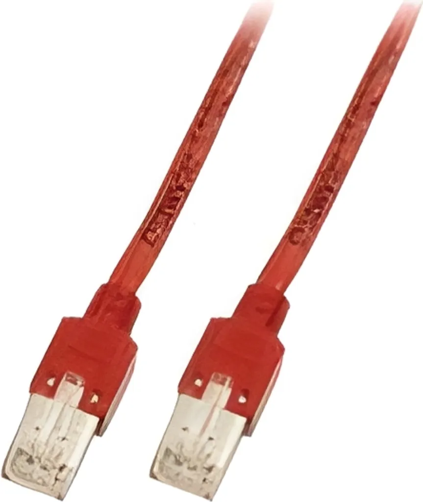 Patch Cord EFB RJ45 S/UTP Dätwyler Rosso 0,15m - Qualità Hirose TM11