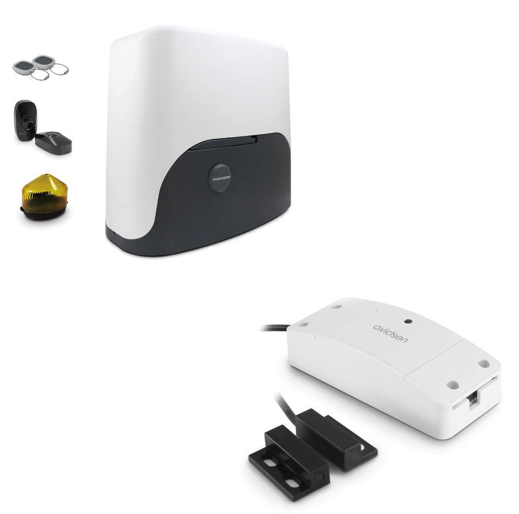 Motorisierungsset für Schiebetore + WLAN-Modul mit Smartphone-Anbindung