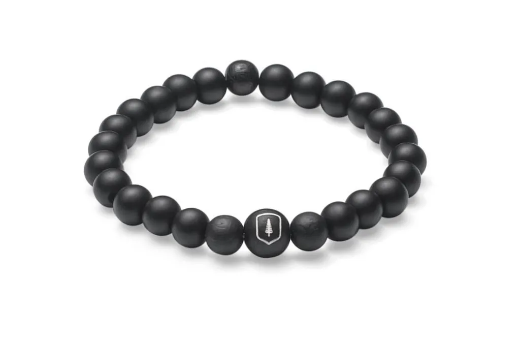 BeWooden Bracciale Cassio Artigianale S: Legno e Pietre Naturali