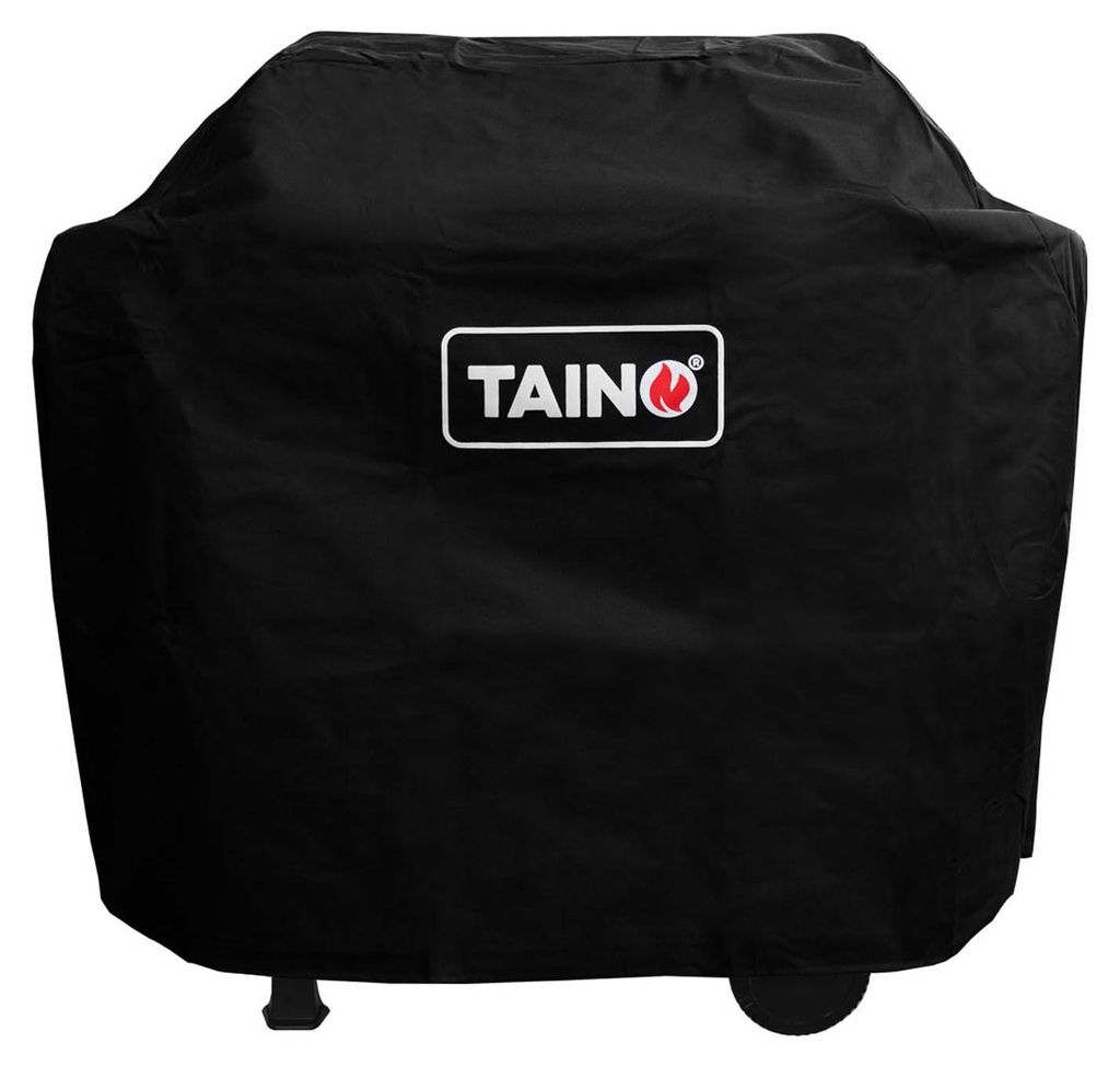 TAINO Basic Abdeckhaube Schwarz Regenschutz Gasgrill Plane Produktbild 