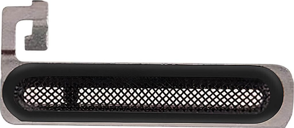 Clappio, Staubschutzgitter Ohrhörer-Lautsprecher für iPhone XR, Schwarz