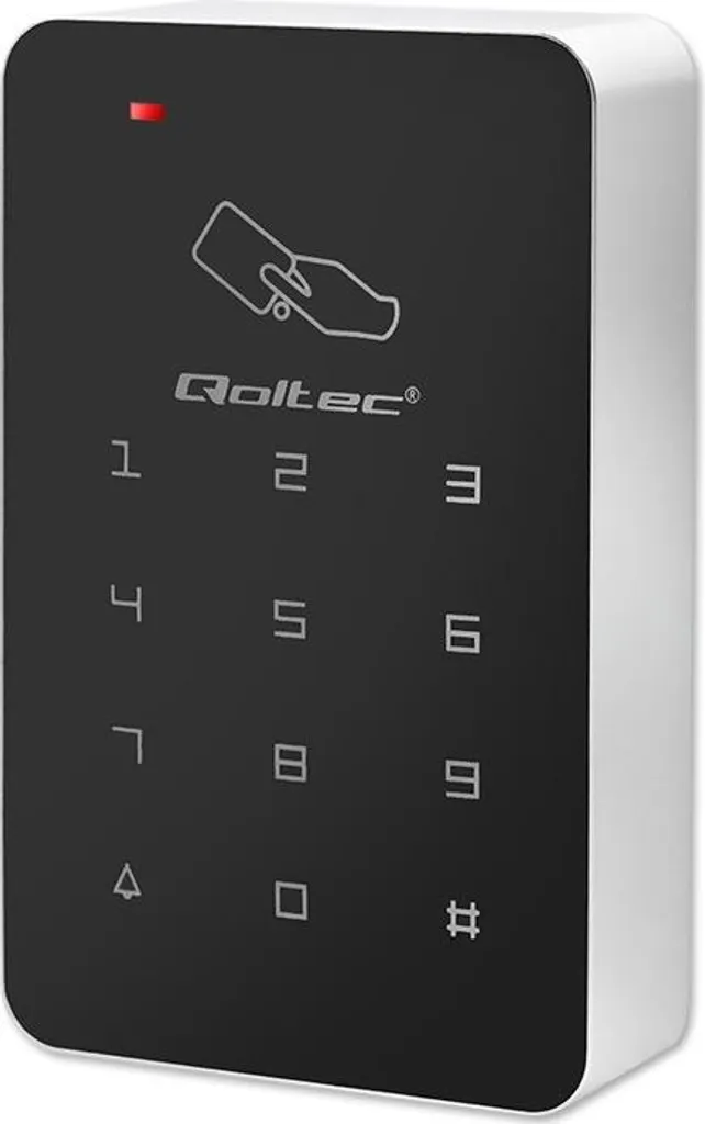 Contrôle d'accès Qoltec Febe RFID et clavier code pour porte EM 125kHz