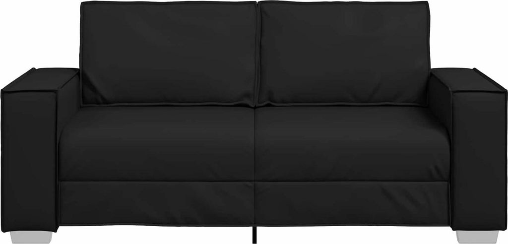 "Sale 2026"Sofa Modernes Design - Wohnzimmer Sofa - Polstersofa, Schwarz 180 x 80 x 84 cm Stoff - Cloris DesignMöbel 7961282