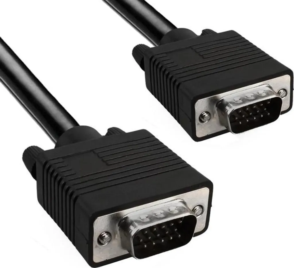 Offerta Cavo VGA Vultech 1,8m - Connettori Argento e Doppia Ferrite