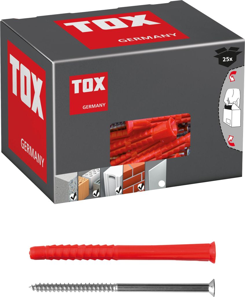 TOX Constructor + Screw, Schrauben- & Dübelsatz, Beton, Produktbild 