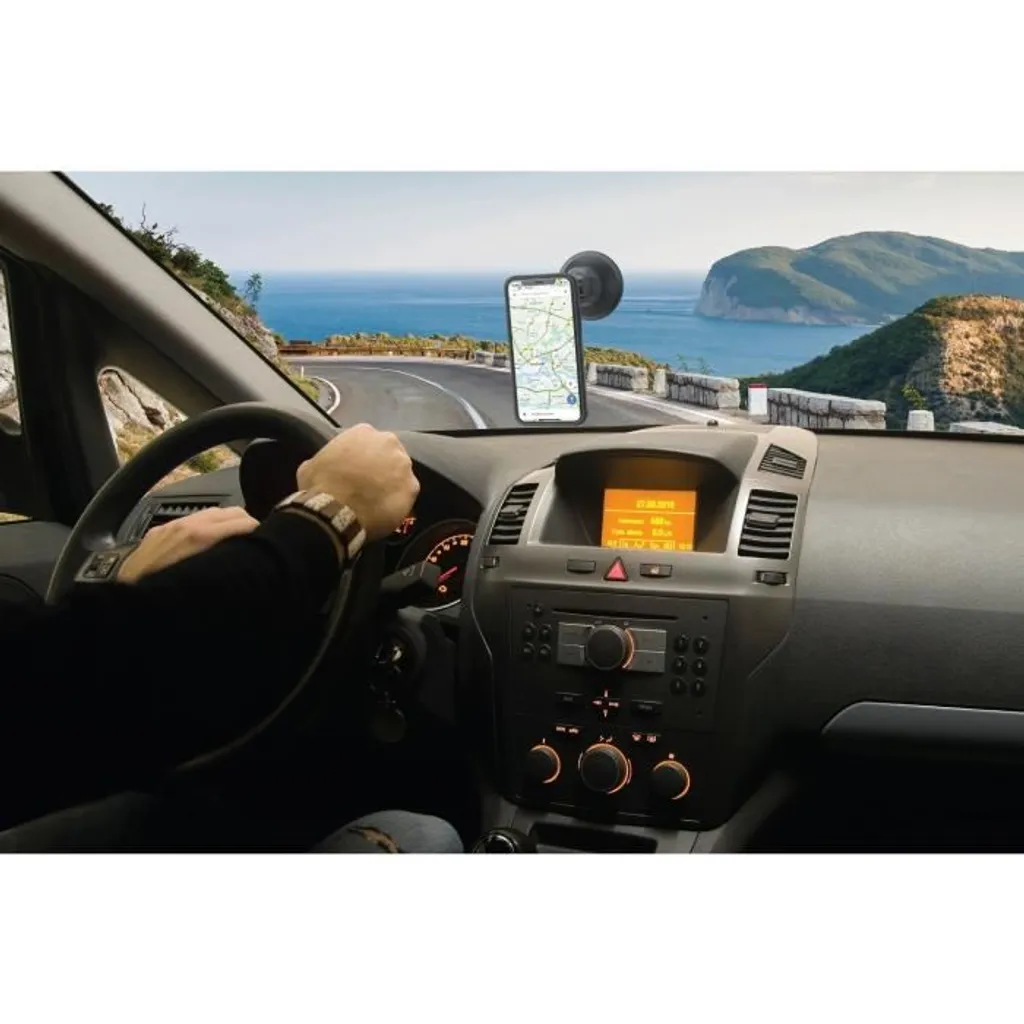 Support GPS Voiture FitClic Neo pour Utilisation Tableau de Bord Noir