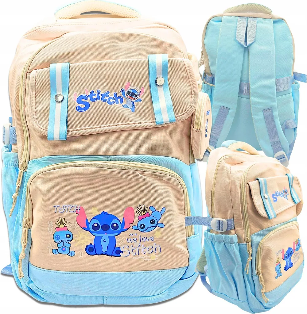 Zaino Lilo & Stitch Originale Disney: Un Pezzo da Collezione Utile