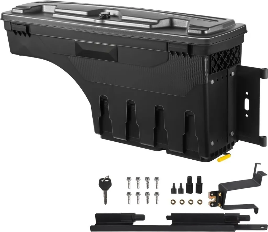 Coffre de timon 25L haute résistance 34kg pour remorque et utilitaire