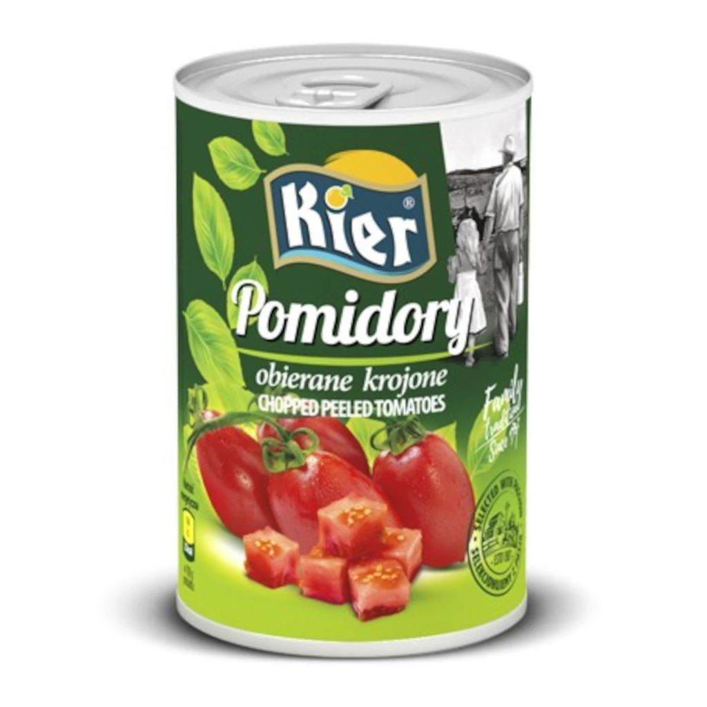 Pomidory obierane krojone 400g/240g MARIMAX Zdjęcie produktu 