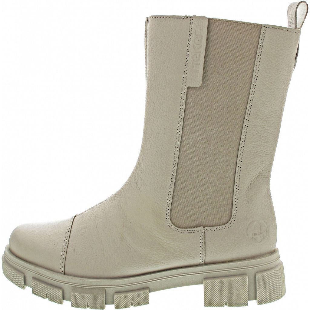Rieker Damen Chelsea Boot in Beige, Größe 41