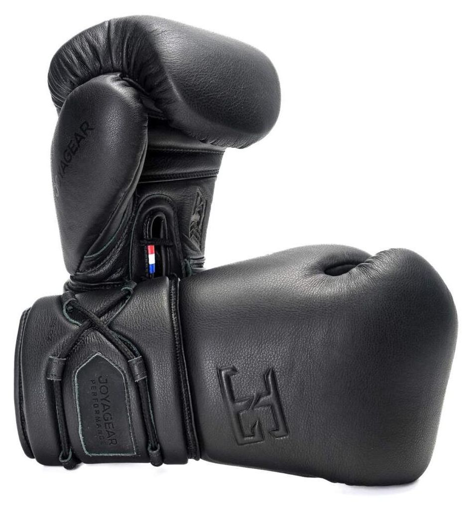 Joyagear Performance Elite Schnür-Boxhandschuhe - Schwarz - 14 oz.