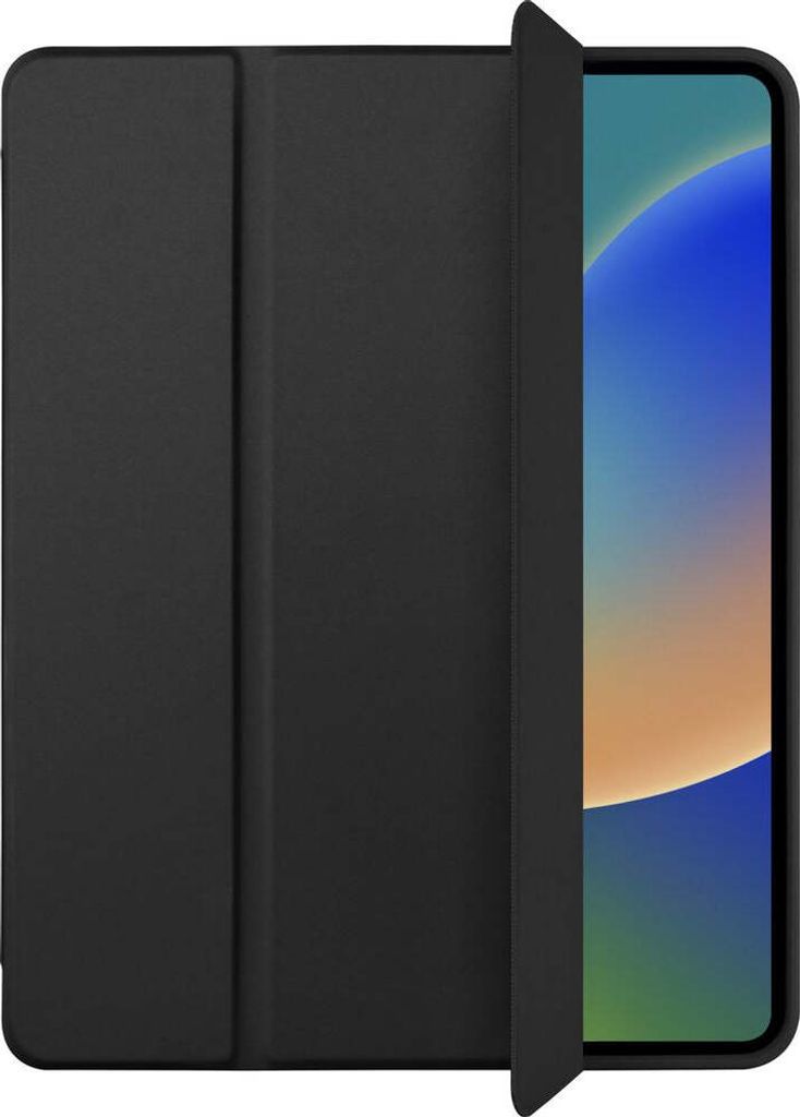 Schutzhülle mit Klappe für iPad Mini 7 gen. 2024 / 6 gen. 2021, Fixed Padcover Plus, Schwarz