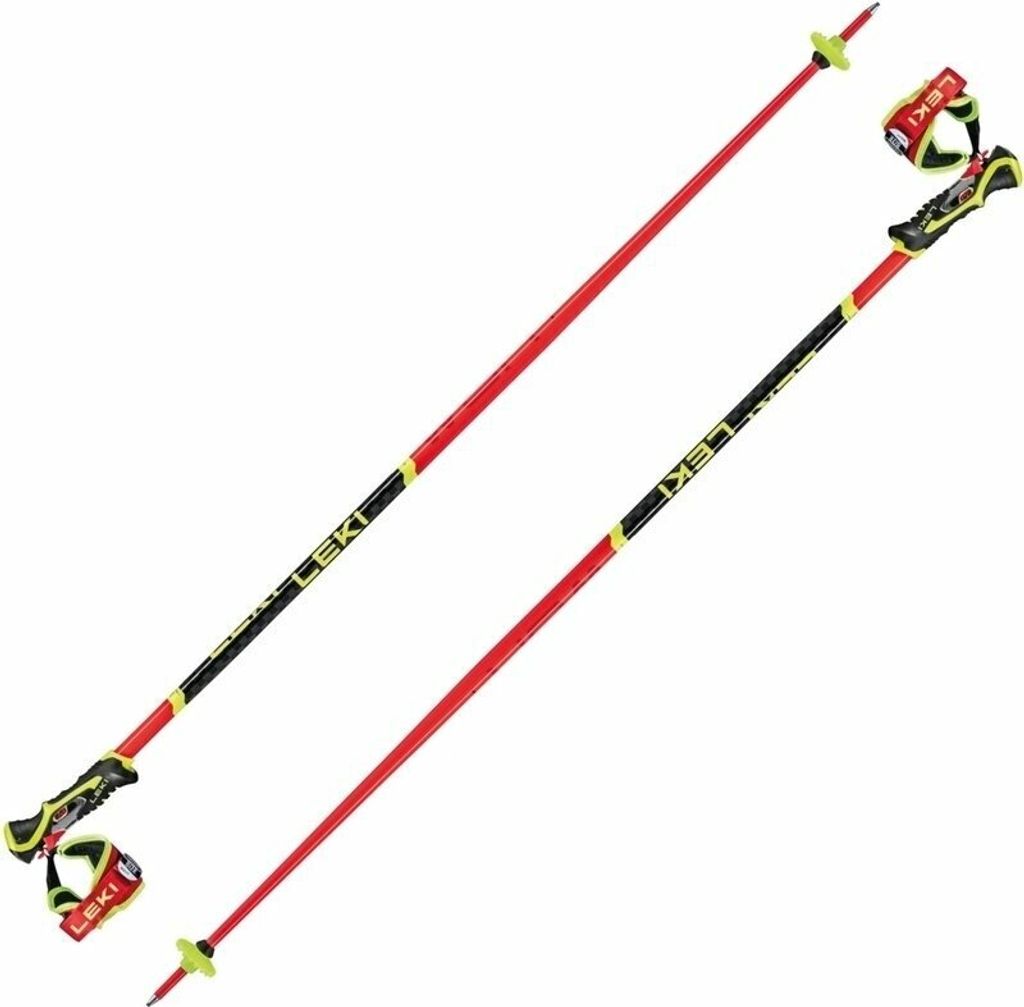 Leki WCR SL 3D Bright Red/Black/Neonyellow 120 cm Produktbild 