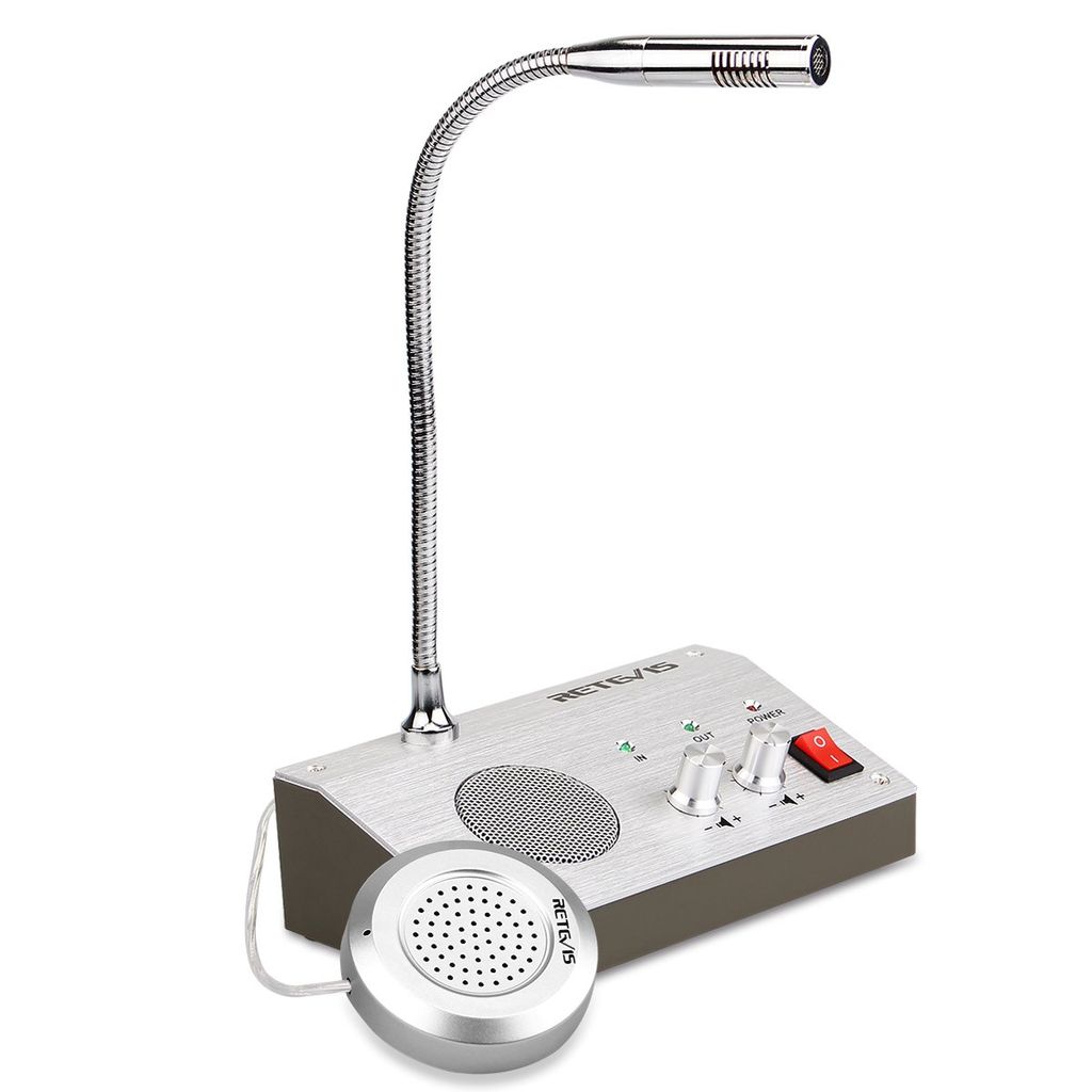 Retevis RT9908 Okenný interkom, obojsmerné rádio, bankový Obrázok produktu 