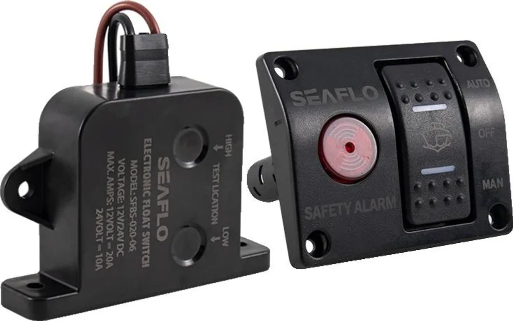 Unité de contrôle de niveau d'eau marine SFWAS1-20-03 12V pour bateau