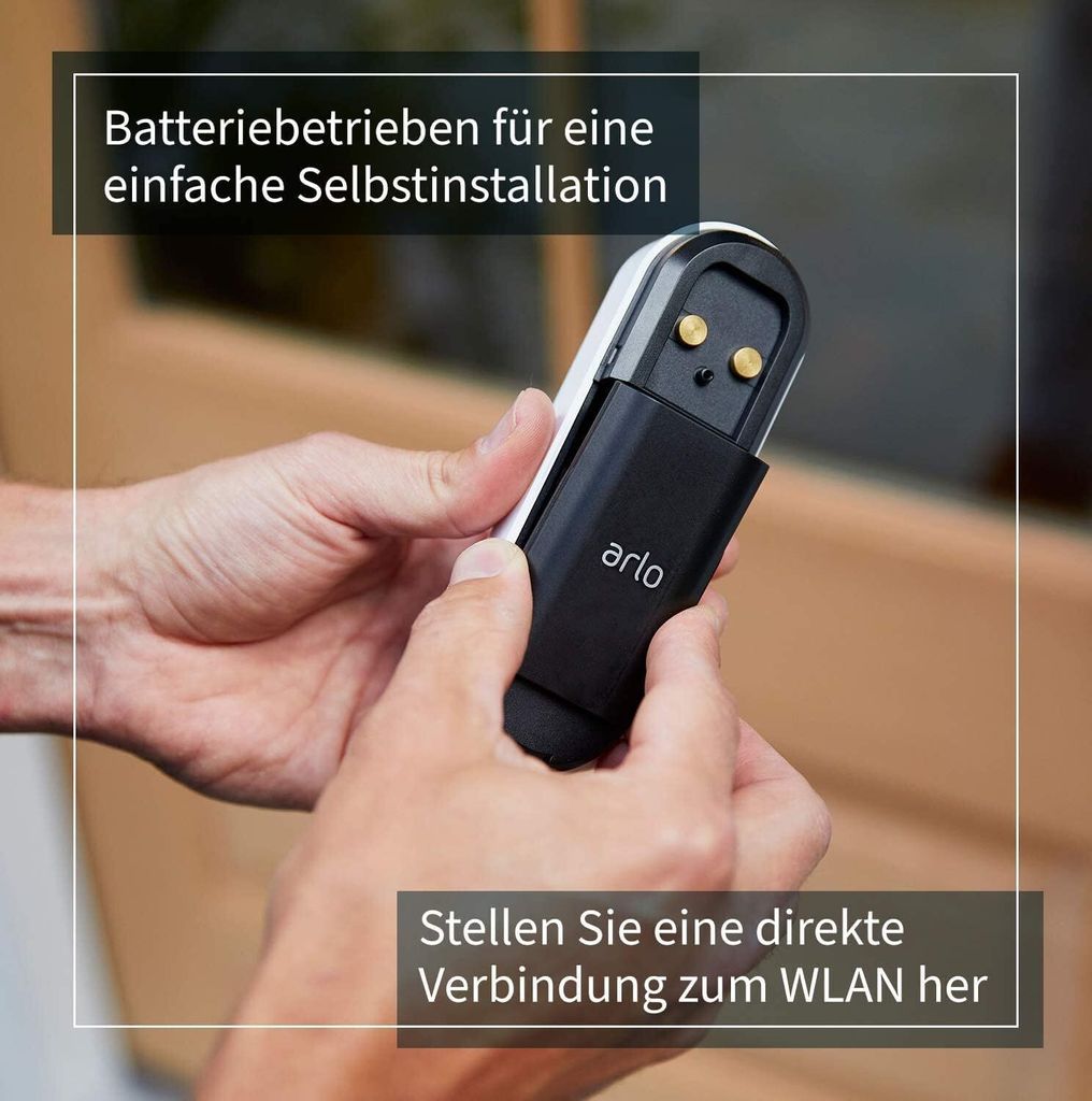 Arlo Video Doorbell, Kabellos weiß ‎AVD2001-100EUS Produktbild 14
