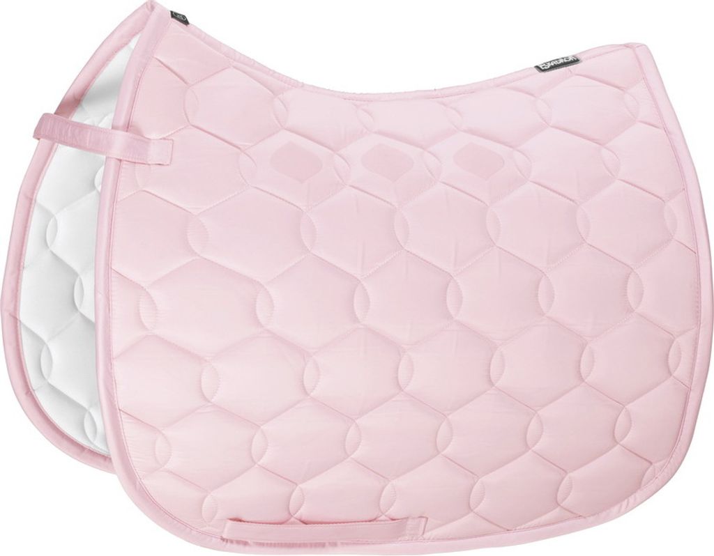 Eskadron Basics Glossy Wave Schabracke, Größe:Dressur, Farbe:powderrose