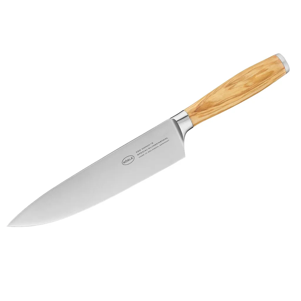 Analisi Coltello Rösle 20cm 12132 - Acciaio X50CrMoV15 e Ergonomia