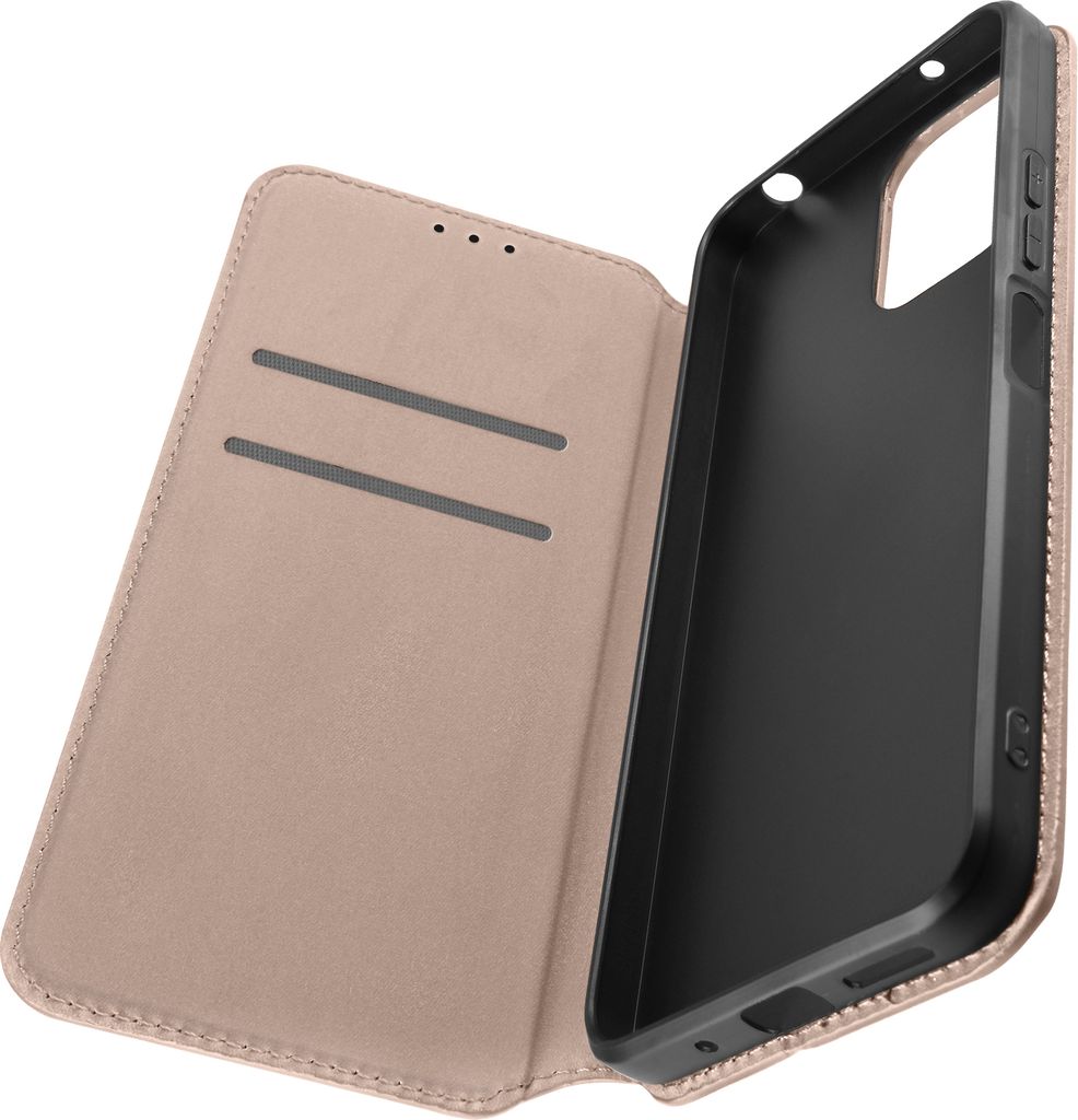 Kunstleder Cover Classic Edition für Xiaomi Redmi 12 – Gold
