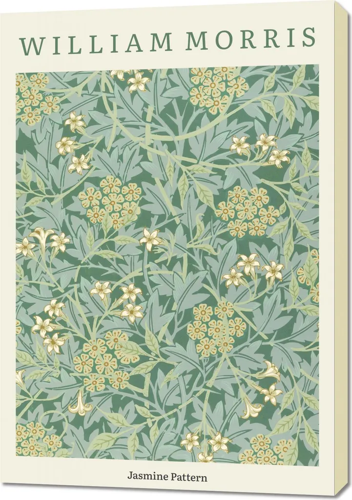 Decorazione Parete Salotto Morris Jasmine 2 - Quadro Design 70x100