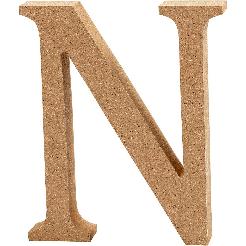 Creativ Company Letter N MDF 8cm, 1.