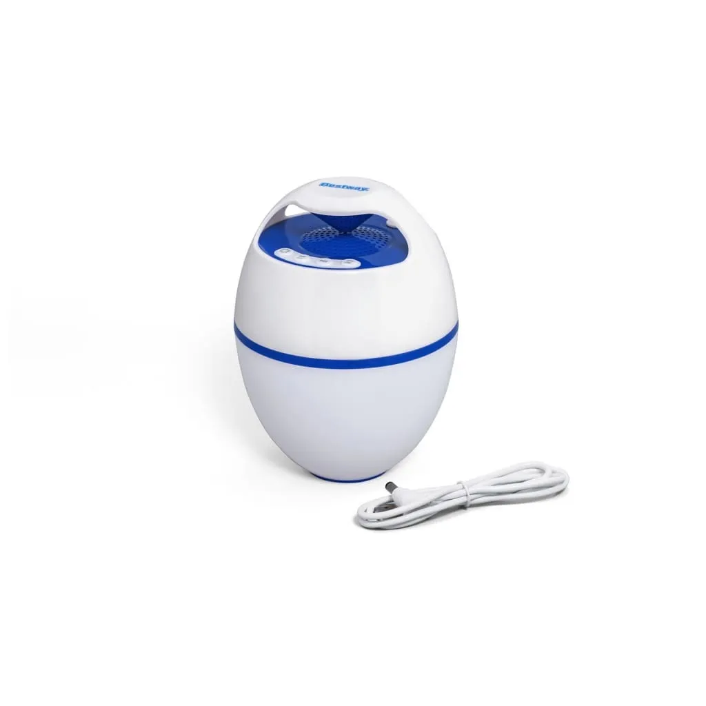 Enceinte Flottante Bluetooth avec Lumière LED pour Spa et Piscines