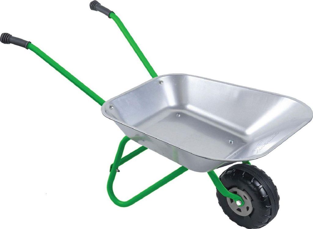 Outdoor Active Outdoor actve Schubkarre-Metall, silber/grün Produktbild 
