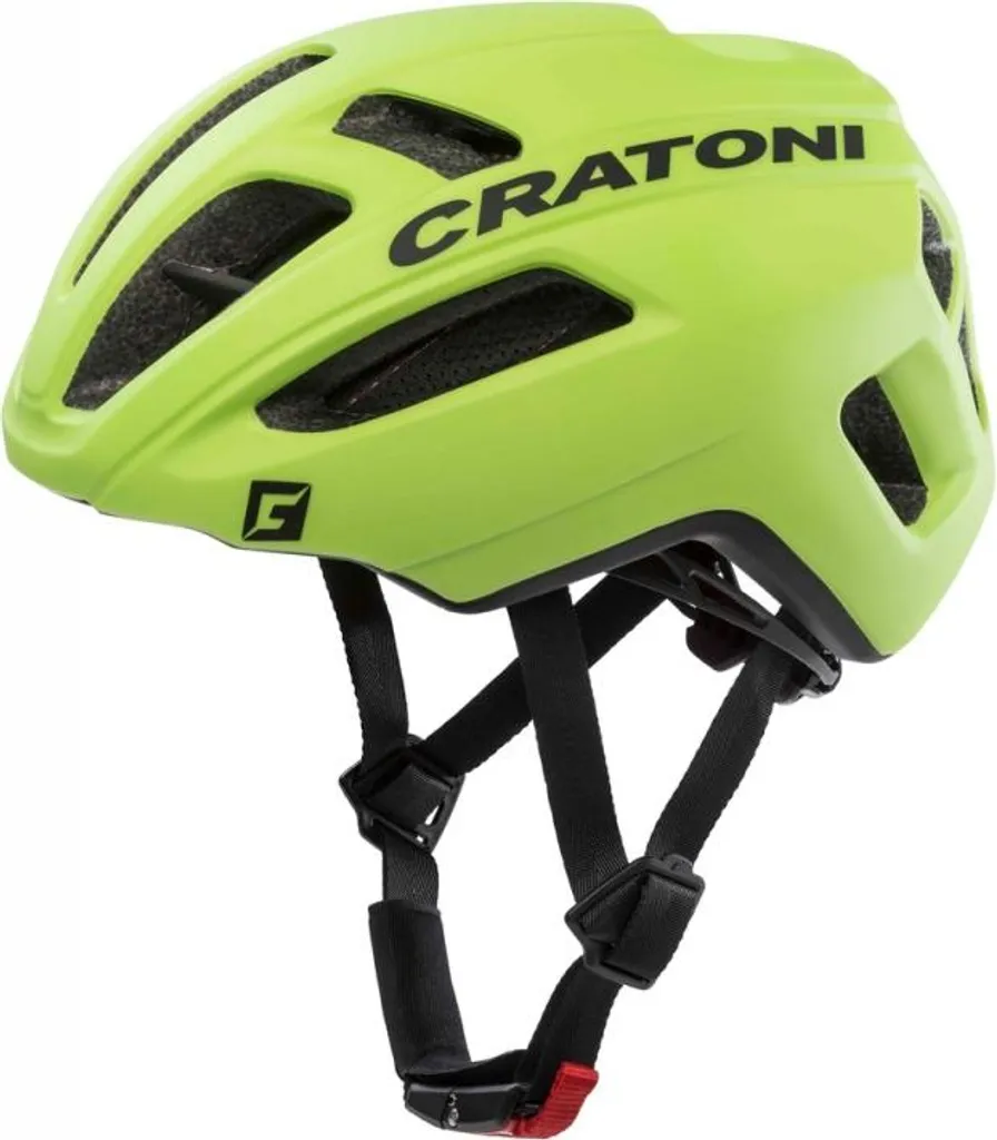 Casque de Vélo Cratoni C-Pro Ajustable 57-61cm Vert Fluo et Noir