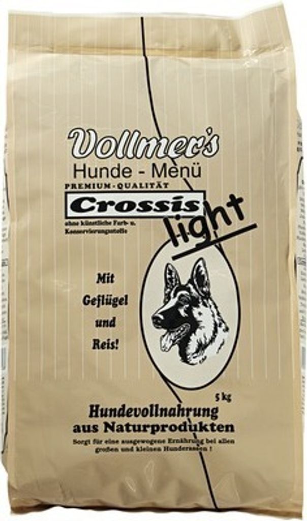Hundefutter trocken, Vollmers Crossis light 5 kg