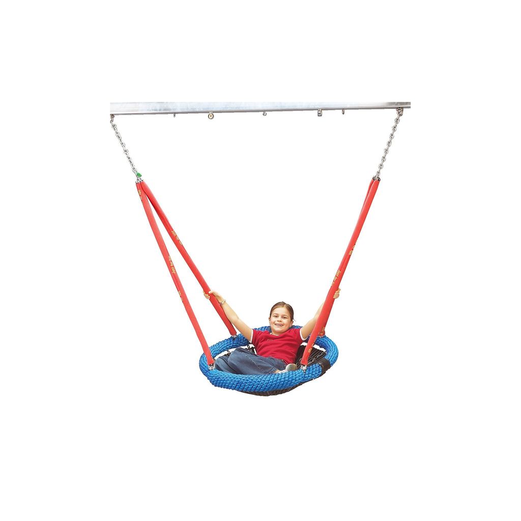 Huck Seilspielgeräte Schaukelsitz "Mini-Vogelnest", Aufhängehöhe 250 cm, Blau