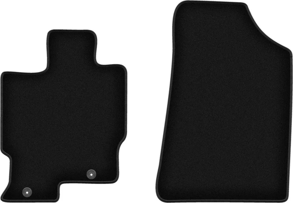 Tappetini Acura RDX 2006-2012 Velluto Nero Set 2 pz con Fissaggi