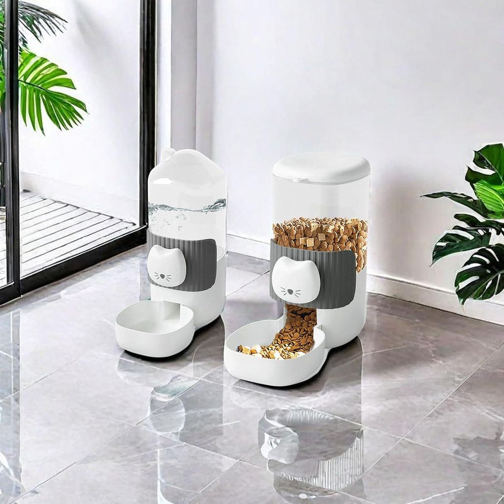 Automatischer Futterspender für Meerschweinchen, Kaninchen, Frettchen, Katzen und Vögel