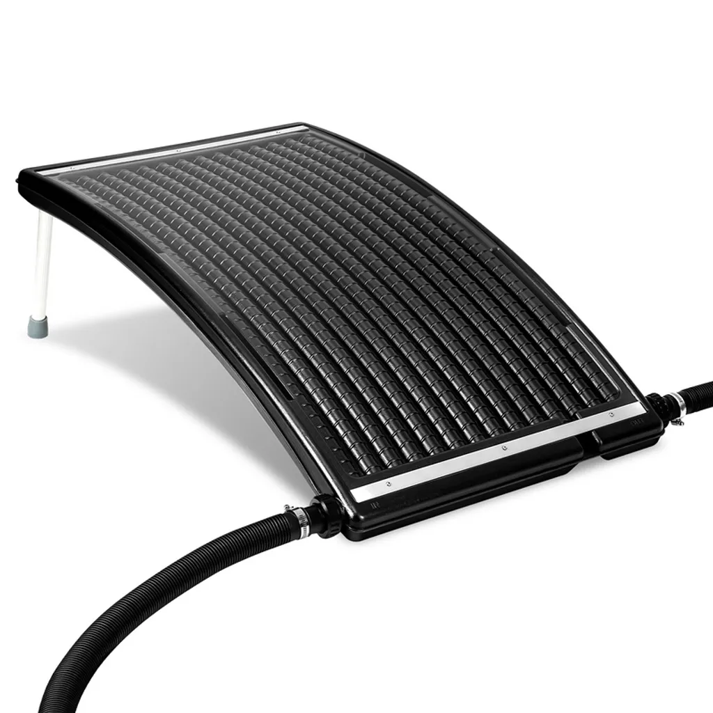 SWANEW Riscaldatore Solare per Piscina | Collettore Nero 110x69cm Ø38mm