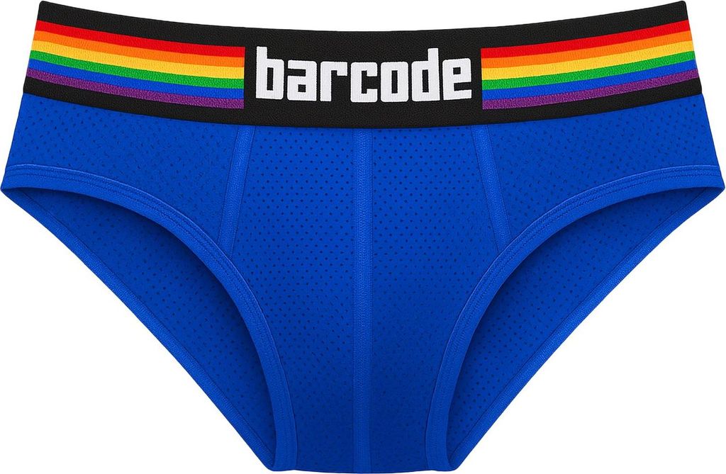 Barcode Berlin - Herren Slip Unterwäsche - Pride Brief Royal - 1x Größe S