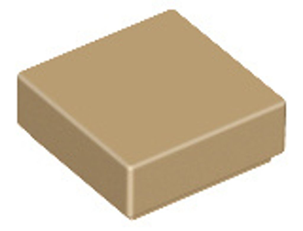 1 Stück LEGO, Teil Nr. 3070, Dunkel Beige (Dark Tan)