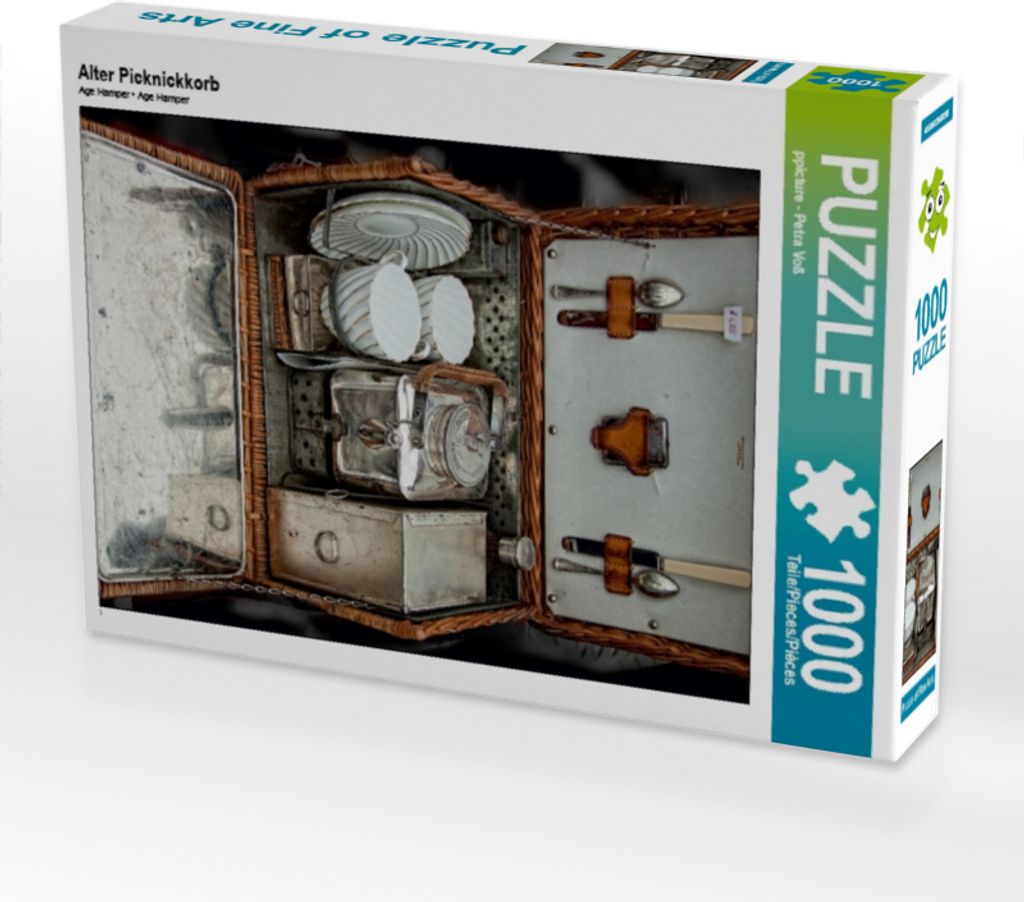 Calvendo Alter Picknickkorb 1000 Teile Puzzle hoch 480x640mm, ; 7374448