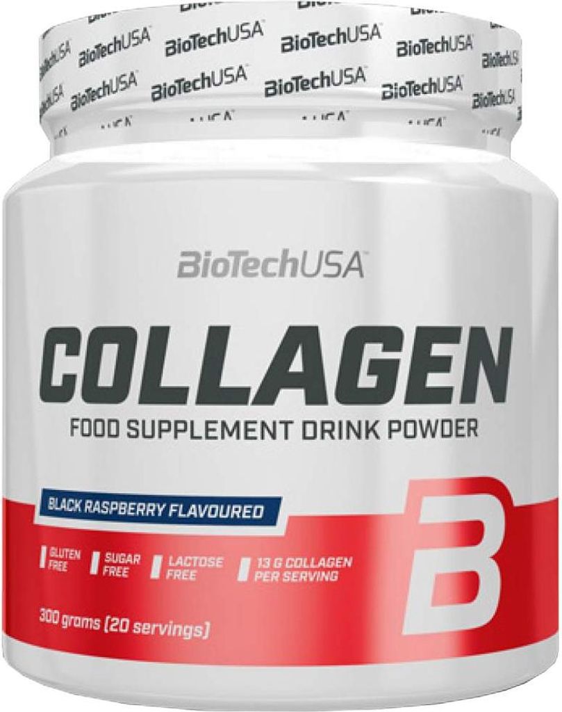 BioTech USA Collagen 300 g limonda / Kolagn / Hydrolyzovan Obrázok produktu 