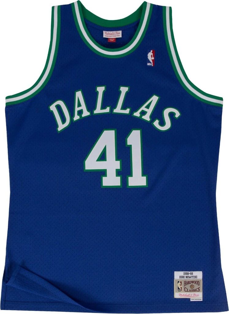 Mitchell & Ness HWC Swingman Jersey Dallas Mavericks Road 1998-99 Dirk Nowitzki navy XXL