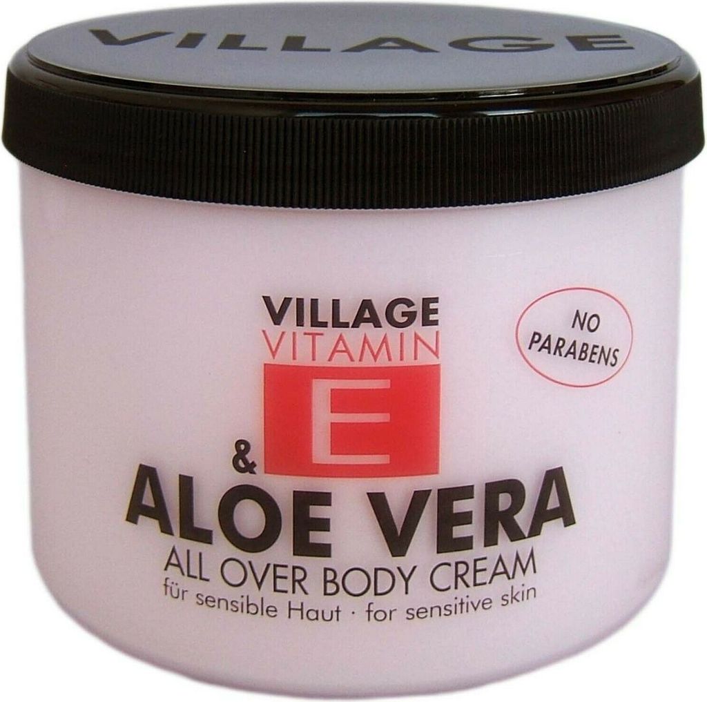 Village Cosmetics Bodycream Vitamin E Aloe Vera Körpercreme Körperpflege 950601