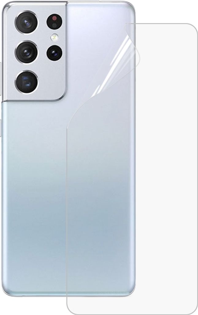 Backcover Hydrogel Folie für Samsung Galaxy S21 Ultra Schutz Cover Gel Rückseite