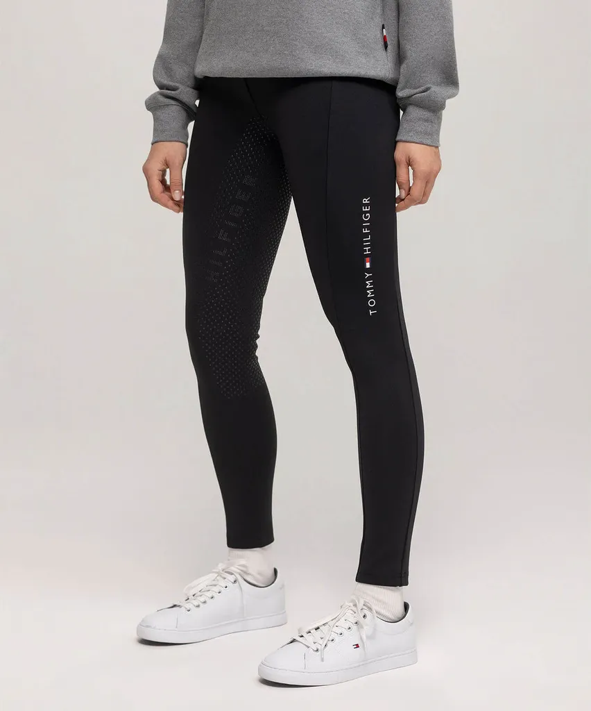 Tommy Hilfiger Equestrian Culotte Full-Grip Vermont Femme Noir Taille S