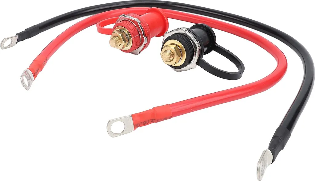 Bornes de batterie 250A avec capuchon isolant pour bateau et camion