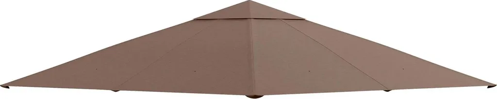 Toit de tonnelle anti-UV et imperméable, housse pavillon 3x3m BLANC