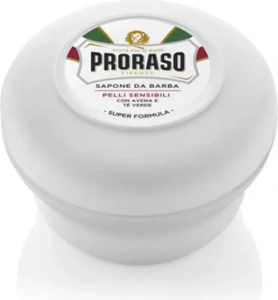 Proraso Savon à Raser Peaux Sensibles Avoine et Thé Vert Bol 150ml